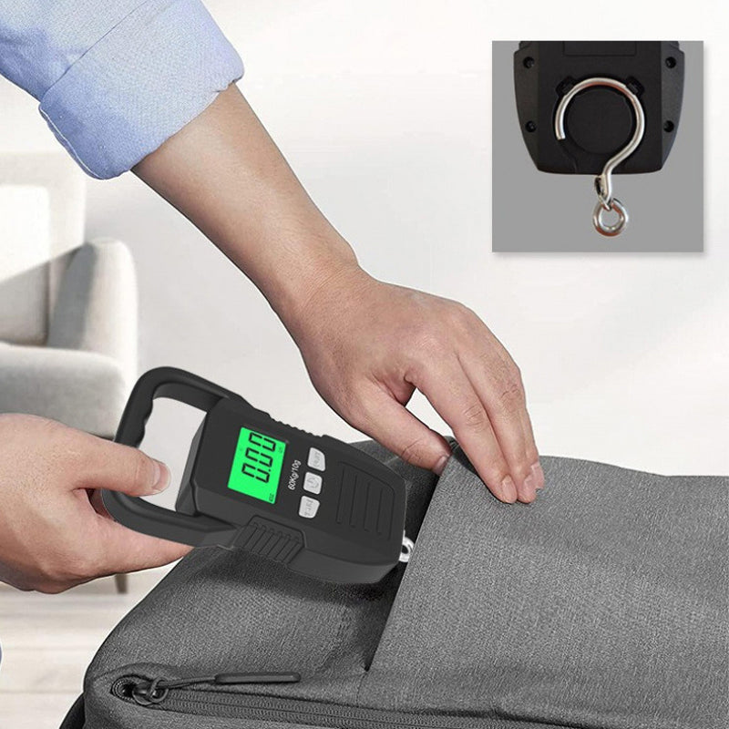 🧳 Digital Luggage Scale – Portable Handheld Travel Weight Scale